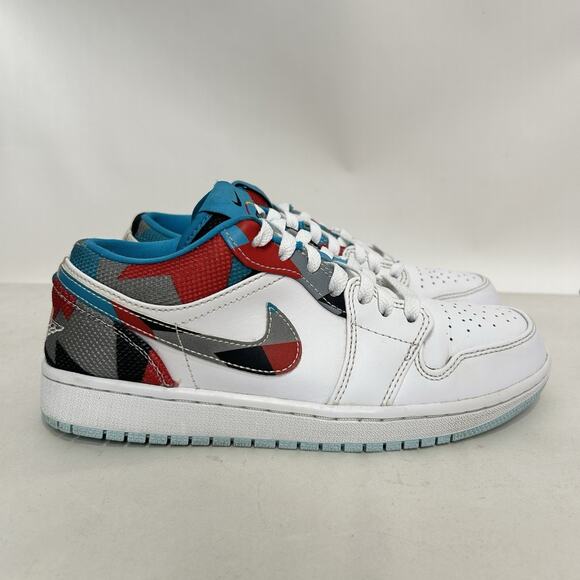 Nike Air Jordan 1 Retro Low “N7/White Blue” - Picture 4 of 8